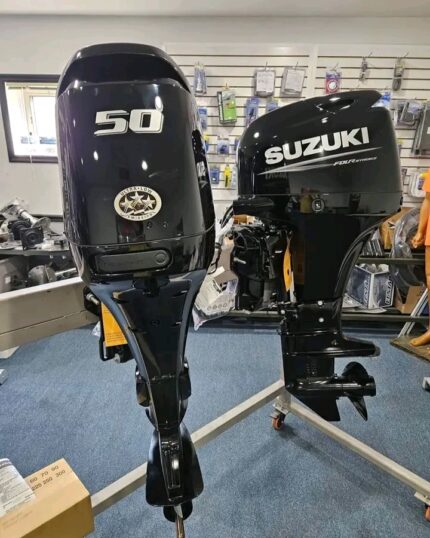 New 2025 Suzuki DF50ATL Four-Stroke Outboard